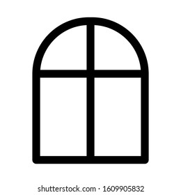 windows icon isolated sign symbol vector illustration - high quality black style vector icons
