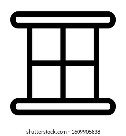windows icon isolated sign symbol vector illustration - high quality black style vector icons
