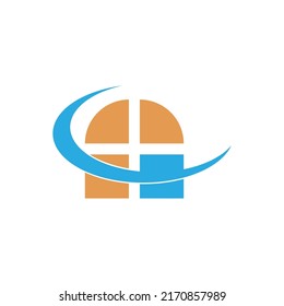 Windows logo icon design illustration template vector