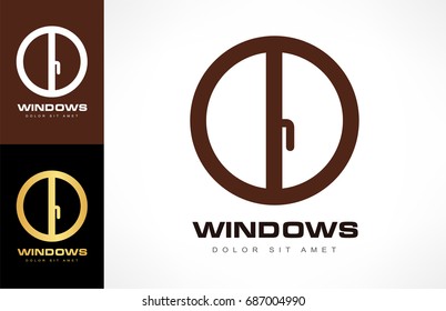 windows logo vector design exterior