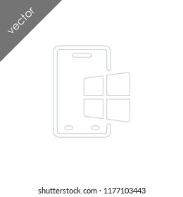 windows smart phone icon