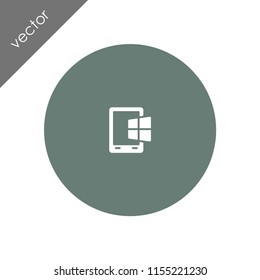 windows tablet icon