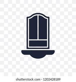 Windows transparent icon. Windows symbol design from Smarthome collection. Simple element vector illustration on transparent background.