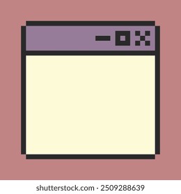 windows Ui pixel art for your needs