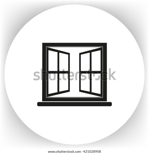 Download Windowswide Open Window Silhouette Vector Stock Vector ...