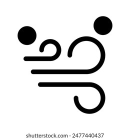 Winds Icon Vector Symbol Design Illustration