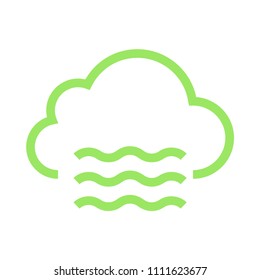 winds vector icon