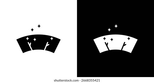 Ícone do para-brisa. design gráfico símbolos vetoriais pacote