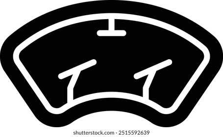 Entwurfsgrafik für Windschutzscheiben-Vektorsymbol