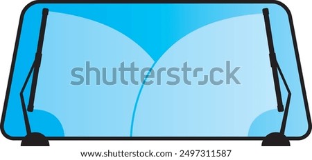 Windscreen and wiper Car wiper related logos.