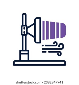 windsock dual tone icon. vector icon for your website, mobile, presentation, and logo design.