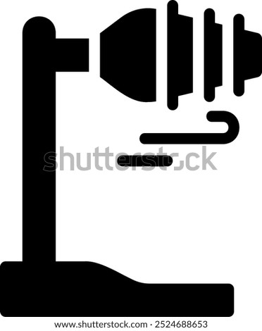 windsock glyph icon illustration vector