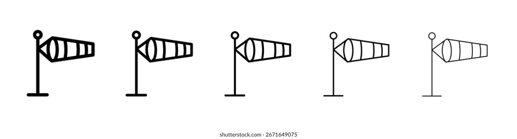 Concepto de símbolo de icono de calcetín para el Diseño web. icono de Vector de línea simple. ilustración de logotipo.