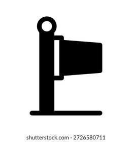 Ilustración de diseño de símbolo de Vector de icono de calcetín