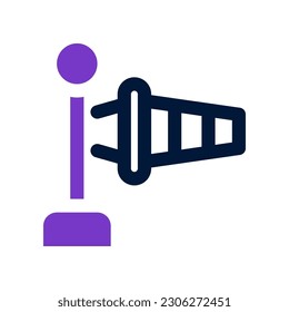 windsock icon for your website, mobile, presentation, and logo design.