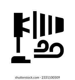 windsock icon for your website, mobile, presentation, and logo design.