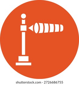 Ilustración de diseño de icono de Vector de calcetín