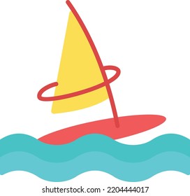 Windsurf icon, logo or symbol
