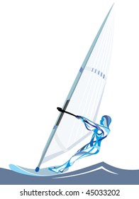 windsurfing