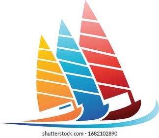 Logotipo vectorial de la marca Windsurf Identity Corporate 