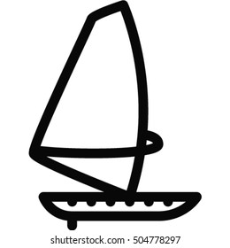 windsurfing icon