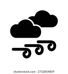 Windy icon illustration vector design template