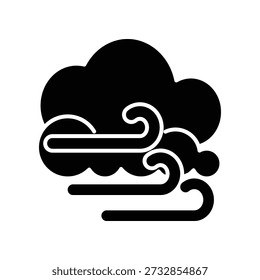 Windy icon illustration vector design template