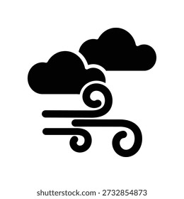 Windy icon illustration vector design template