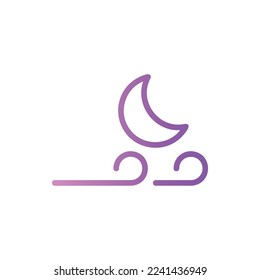 icono de viento con vector aislado y fondo transparente
