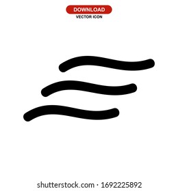 windy icon or logo isolated sign symbol vector illustration - high quality black style vector icons
