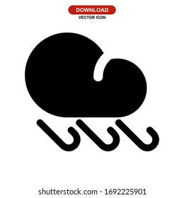 windy icon or logo isolated sign symbol vector illustration - high quality black style vector icons
