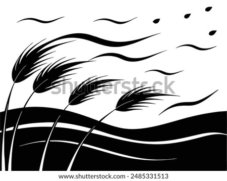 Similar – Image, Stock Photo prairie Idyll Peaceful