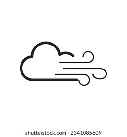 windy vector icon line new 