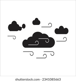 windy vector icon line new 