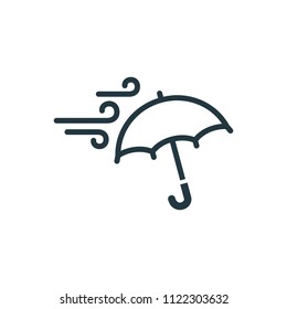 Windy Weather Icon