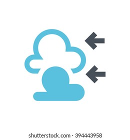 Windy, weather line icon. Pixel perfect fully editable vector icon suitable for websites, info graphics and print media.