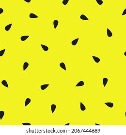 Windy yellow pulp of watermelon. watermelon seamless print