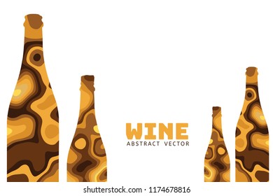 wine Abstract illustration vector,banner background