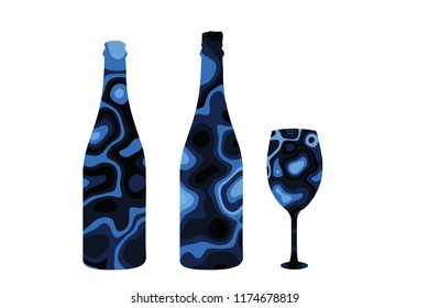 wine Abstract illustration vector,banner background