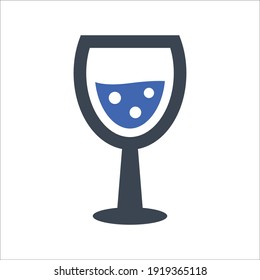 Wein, Alkoholsymbol, Vektorgrafiken