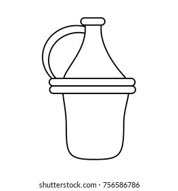 Wine antique jar