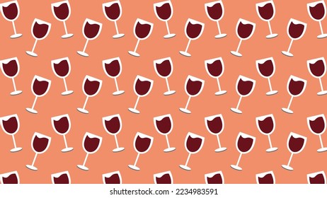 wine background pattern design element
