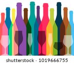 Wine background vector.Bottle of alcohol illustration.Design for wine.Glasses to alcohol.Alcohol vector background.
Template for drink card. 