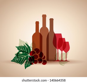 wine background for web or print