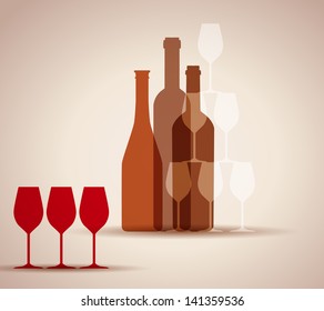wine background for web or print