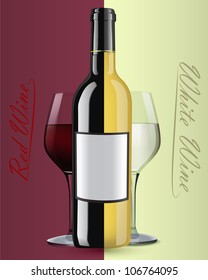 Wine Banner| Editable Illustration