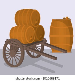 Wine barrel design