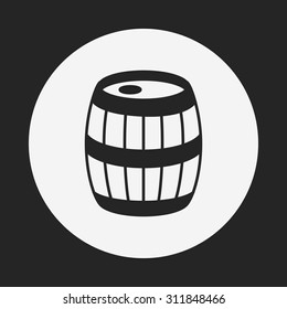 wine barrel icon