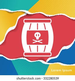 wine barrel icon