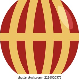 Wine barrel, illustration, vector on a white background.